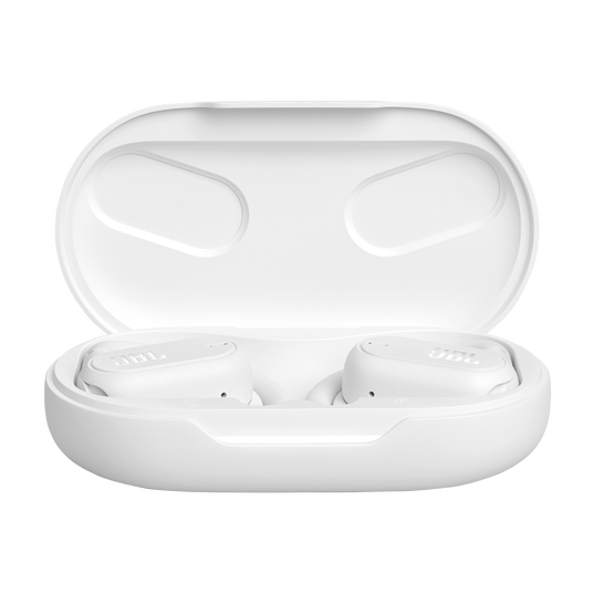 JBL Soundgear Sense - White - True wireless open-ear headphones - Detailshot 1